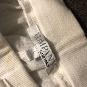 Entracy white breezy beach pants